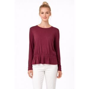 Banana Republic Women’s Maroon Top Size M